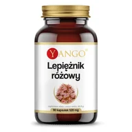 Suplementy naturalne - YANGO Yango Lepiężnik Różowy 520 mg 90 k przeciwzapalny - miniaturka - grafika 1