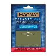 Farby wewnętrzne - MAGNAT Farba ceramiczna Care Plamoodporna TESTER a45 egipski perydot 30 ml - miniaturka - grafika 1