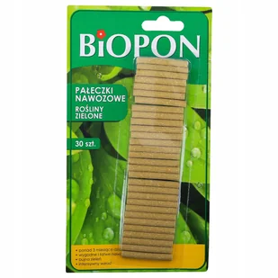 Pałeczki nawozowe do roślin zielonych Biopon - Nawozy ogrodnicze - miniaturka - grafika 1
