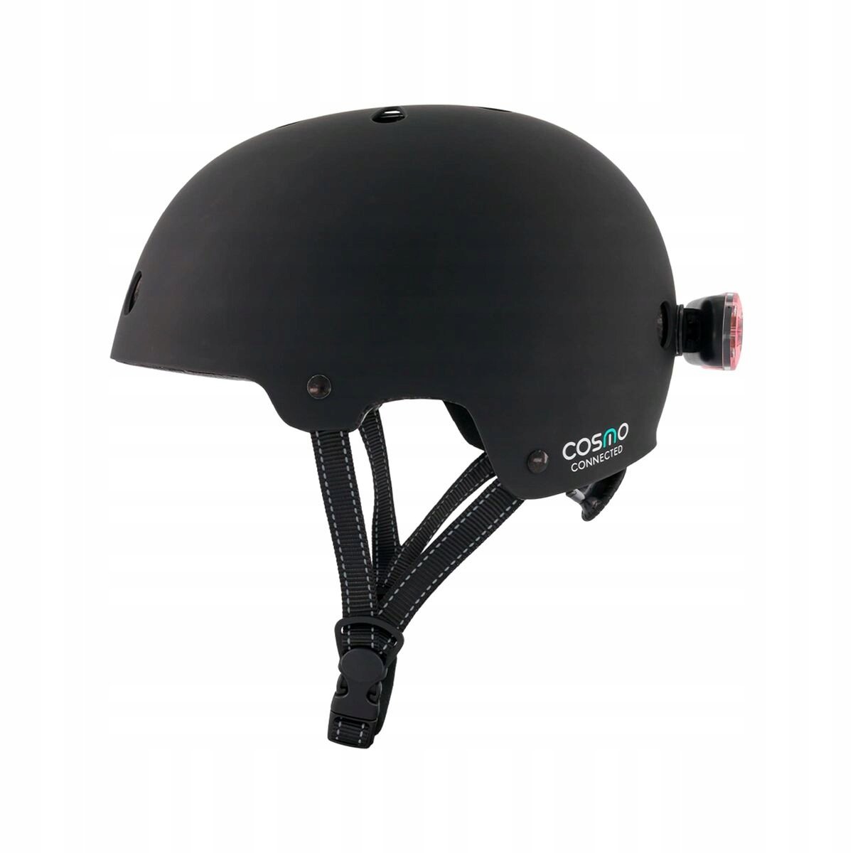Kask rowerowy Cosmo Connected Evasion rozmiar S/m 53-58 cm czarny