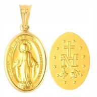 Wisiorki - Złoty Medalik 585 4.85 g Rodium - miniaturka - grafika 1