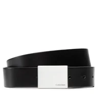 Paski - Calvin Klein Pasek Męski Formal Plaque Belt 3.5cm K50K504309 001 - miniaturka - grafika 1