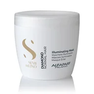 Maski do włosów - Alfaparf Milano Semi Di Lino Diamond Maska Rozświetlająca Do Włosów Normalnych, 500ml - miniaturka - grafika 1