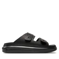 Klapki i japonki męskie - Klapki KARL LAGERFELD KL52504 Czarny - miniaturka - grafika 1