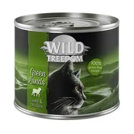 Mokra karma dla kotów - Wild Freedom Adult, 6 x 200 g - Green Lands - Jagnięcina i kurczak - miniaturka - grafika 1