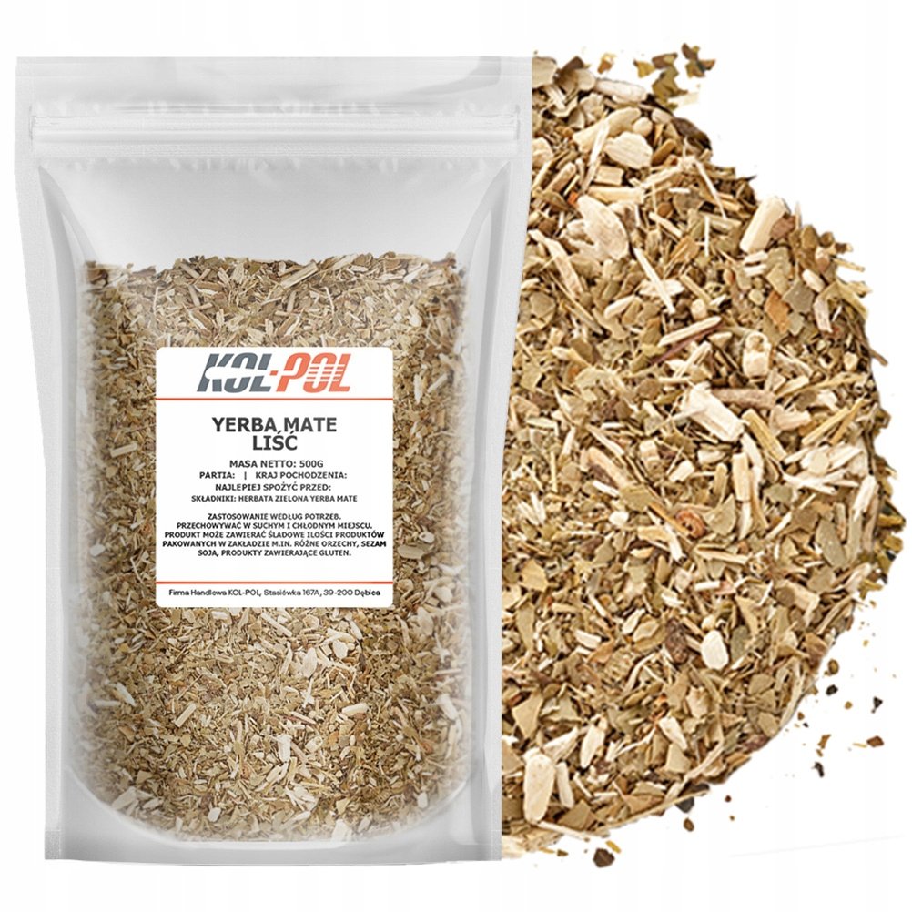 YERBA MATE 500g Herbata zielona liściasta