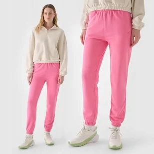 Spodnie Damskie 4F Joggery Dresowe Dresy Bawełna Różowe 4FWAW24TTROF0925 XS - Spodnie damskie Spodnie Damskie 4F Joggery Dresowe Dresy Bawełna Różowe 4FWAW24TTROF0925 XS - Spodnie damskie - miniaturka - grafika 1