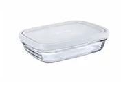 Pojemniki kuchenne - Pojemnik szklany z pokrywą na żywność Freshbox 0,39 L Duralex 15 x 10 cm - miniaturka - grafika 1