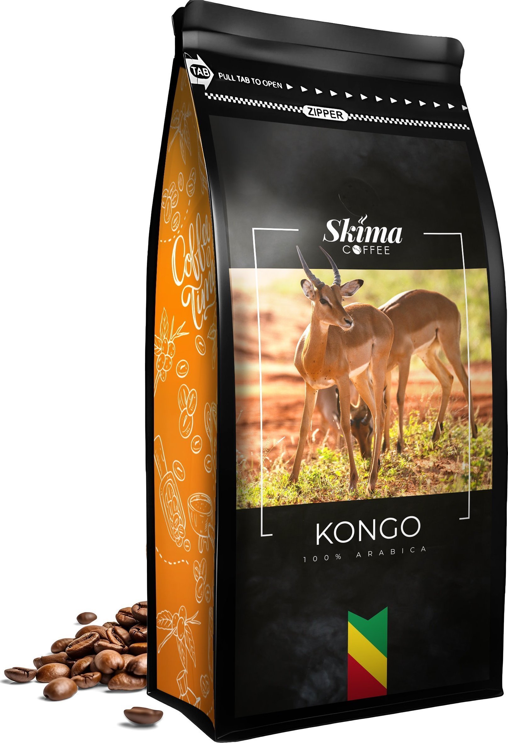 Kawa ziarnista SkimaCoffee Kongo 1 kg