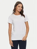 Koszulki i topy damskie - Armani Exchange T-Shirt 6DYT15 YJ3RZ 1000 Biały Regular Fit - miniaturka - grafika 1