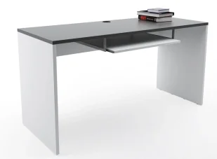 Elior Szare biurko nowoczesne na wymiar H9-N49 - Biurka Elior Szare biurko nowoczesne na wymiar H9-N49 - Biurka - miniaturka - grafika 1