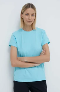 Columbia t-shirt sportowy Sun Trek kolor niebieski 1940543 - Koszulki sportowe damskie - miniaturka - grafika 1