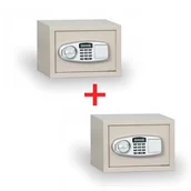 Sejfy i kasy pancerne - B2B Partner Meblowy sejf elektroniczny 1+1 Gratis 465019 - miniaturka - grafika 1