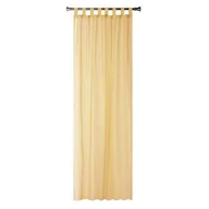 Firany - Firana z patkami DIANA 140 x 245 cm musztardowa - miniaturka - grafika 1