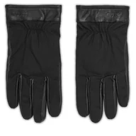 Rękawiczki - Rękawiczki Męskie Guess AM9575 POL02 Czarny - miniaturka - grafika 1