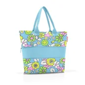 Torebki damskie - Torba Shopper E1 Florist Lagoon, 18 L, Reisenthel - miniaturka - grafika 1