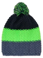 Czapki dla dzieci - Color Kids Czapka w kolorze granatowo-zielono-niebieskim - miniaturka - grafika 1