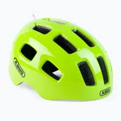Kaski rowerowe - Abus Youn-I 2.0 Helmet Youth, żółty M | 52-57cm 2022 Kaski rowerowe - miniaturka - grafika 1