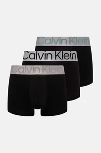 Calvin Klein Underwear bokserki 3-pack męskie kolor czarny - Majtki męskie - miniaturka - grafika 1