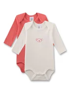 Body dla niemowląt - Sanetta Body (2 szt.) w kolorze pomarańczowo-białym - miniaturka - grafika 1