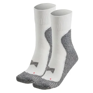 Skarpety sportowe unisex - Multi biały - 2 pary - Skarpetki i podkolanówki sportowe - miniaturka - grafika 1