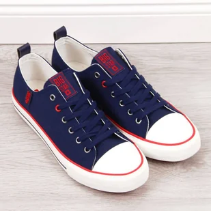 Trampki niskie Big Star M JJ174060 (kolor Granatowy, rozmiar 42) - Buty sportowe męskie - miniaturka - grafika 3
