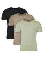 Koszulki męskie - HUGO Komplet 3 t-shirtów 50532811 Kolorowy Regular Fit - miniaturka - grafika 1
