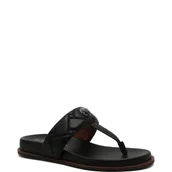 Klapki i japonki damskie - Kurt Geiger Skórzane japonki 225-KENSINGTON T-BAR - miniaturka - grafika 1