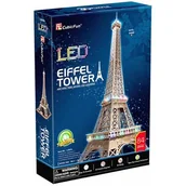 Puzzle - Cubicfun PUZZLE 3D Wieża Eiffla (Światło) 491992 - miniaturka - grafika 1