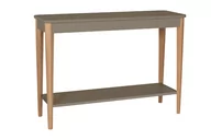 Konsole i sekretarzyki - Konsola Jesionowa ASHME 105x35cm - Bobrza Glina - miniaturka - grafika 1