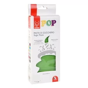 Masa cukrowa lukier Modecor zielona 250 g - Dodatki do ciast w proszku - miniaturka - grafika 1