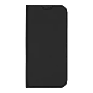 Etui Dux Ducis Skin Pro na iPhone 16 Pro z klapką i miejscem na kartę - czarne - Etui i futerały do telefonów - miniaturka - grafika 1