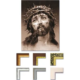 Obraz Jezus Chrystus Umęczony - Ikony i obrazy sakralne Obraz Jezus Chrystus Umęczony - Ikony i obrazy sakralne - miniaturka - grafika 1