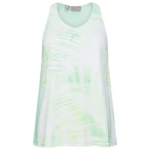 HEAD Agility Sport Tank Top damski, pastelowy zielony/nadruk, 3XL - Koszulki i topy damskie - miniaturka - grafika 1