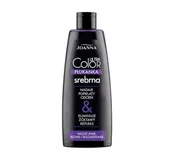 Farby do włosów i szampony koloryzujące - Joanna Ultra Color System Płukanka srebrna 150 ml - miniaturka - grafika 1