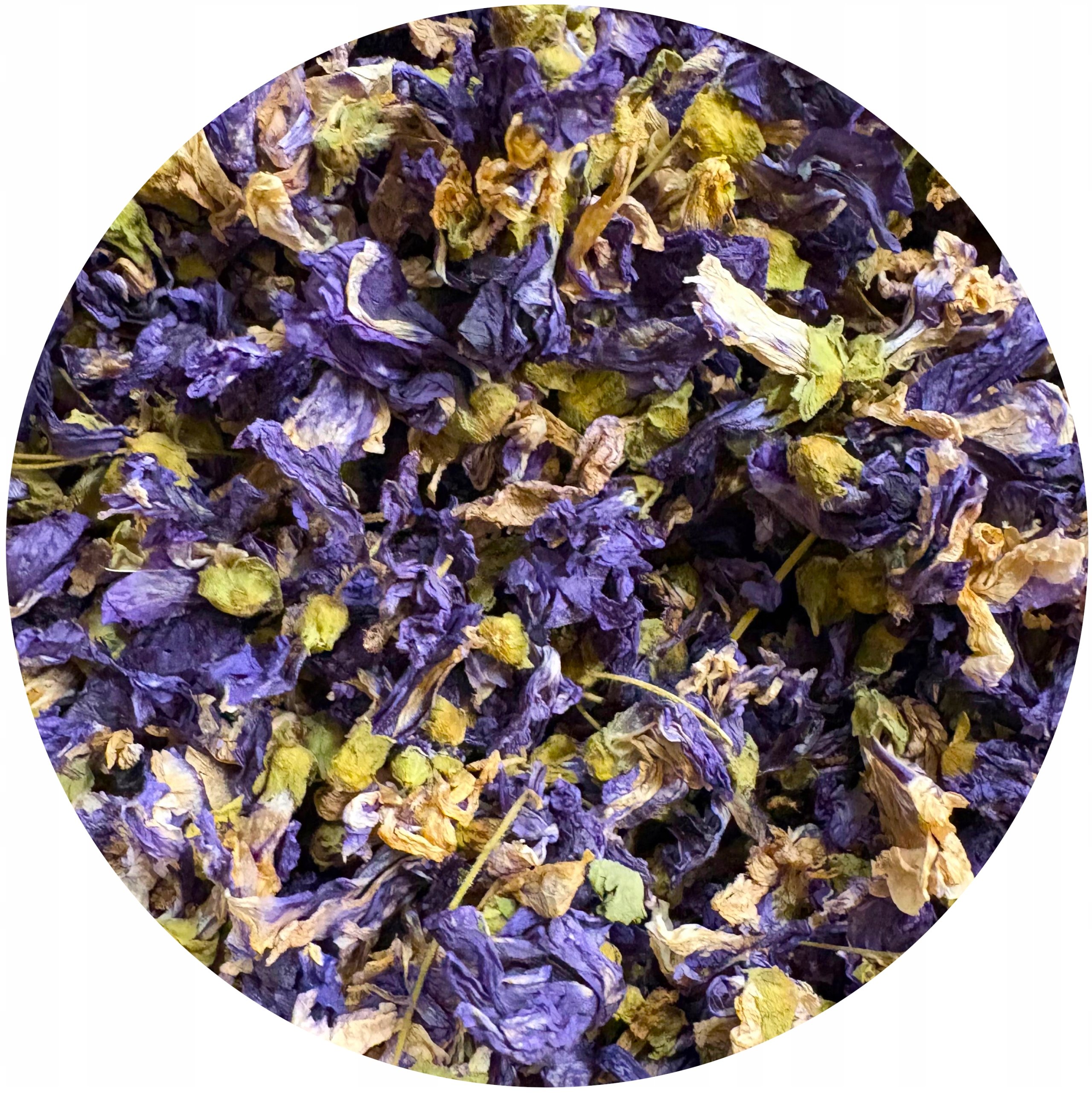 Ślaz dziki kwiat Malwa niebieska kwiaty malwy susz Mystic.Garden 1 kg