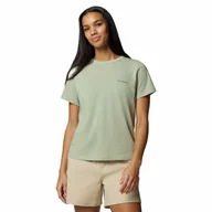 Koszulki i topy damskie - Damska koszulka Columbia Sun Trek Short Sleeve II Tee safari - L - miniaturka - grafika 1