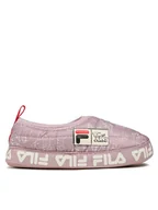 Buty dla dziewczynek - Fila Kapcie Wb Comfider Kids FFK0089.40024 Różowy - miniaturka - grafika 1