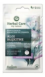 Farmona HERBAL CARE Nawilżająca maseczka z błękitną algą 2 x 5 ml - Maski do włosów - miniaturka - grafika 1