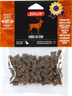 ZOLUX Kostki z jelenia 100 g - Przysmaki dla psów - miniaturka - grafika 2