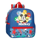 Plecaki - Joumma Disney Mickey Peek a Boo Plecak do przedszkola Niebieski 21x25x10 cm Poliester 5,25 l, Niebieski, Plecak do przedszkola - miniaturka - grafika 1