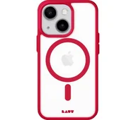 Etui i futerały do telefonów - Laut Huex Protect z MagSafe do iPhone 14 (czerwony) - miniaturka - grafika 1
