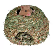 Zabawki dla kotów - Trixie Trawa Nest do małych zwierząt D = 16 6110 4011905061108 - miniaturka - grafika 1