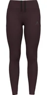 Legginsy - Odlo Legginsy sportowe damskie Essential Warm I spodnie do biegania damskie długie zimowe I legginsy do biegania - miniaturka - grafika 1