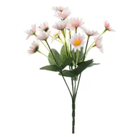 Sztuczne kwiaty - Bukiet Margaretka 31cm O451-018 C2 sztuczne margaretki - miniaturka - grafika 1