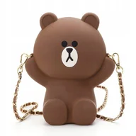 Torebki damskie - Pan i Pani Gadżet, torebka Misiu Brown Line Friends - miniaturka - grafika 1