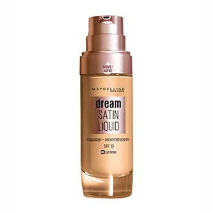 Maybelline New York Maybelline Dream 48 Satin zintegrowany słońca Liquid Base Beige B3048500 - Pudry do twarzy - miniaturka - grafika 1