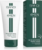 Żele do mycia twarzy - Bandi 4 Men Care Żel do Mycia Twarzy Włosów i Zarostu 150ml - miniaturka - grafika 1