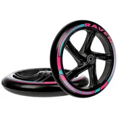 Akcesoria do skatingu - Kółka do hulajnogi RAVEN Dots Black 200mm 2szt - miniaturka - grafika 1