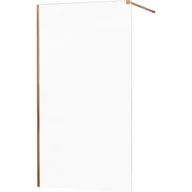 Ścianki i drzwi prysznicowe - Mexen Kioto ścianka prysznicowa 70 x 200 cm, transparent 8 mm, różowe złoto - 800-070-101-60-00 - miniaturka - grafika 1